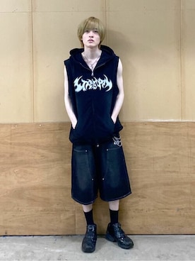 「LTR DEPTH（レイターデプス）のアイテム」を使った、WEGOさん（メンズ・174cm）の夏コーディネート