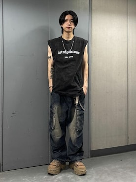 「WEGO（ウィゴー）のアイテム」を使った、WEGOさん（メンズ・176cm）の夏コーディネート