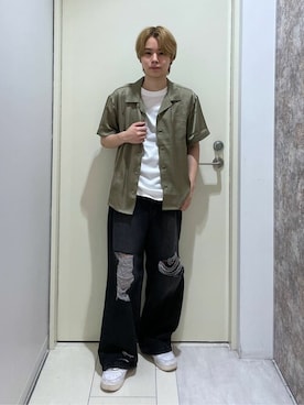 「WEGO（ウィゴー）のアイテム」を使った、WEGOさん（メンズ・170cm）の夏コーディネート