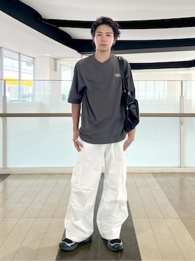 「WEGO（ウィゴー）のアイテム」を使った、WEGOさん（メンズ・172cm）の夏コーディネート