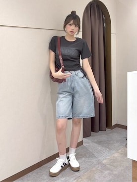 「WEGO（ウィゴー）のアイテム（ハンドバッグ）」を使った、WEGOさん（レディース・167cm）の夏コーディネート