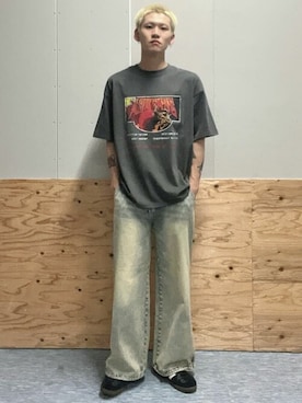 「WEGO（ウィゴー）のアイテム」を使った、WEGOさん（メンズ・178cm）の夏コーディネート