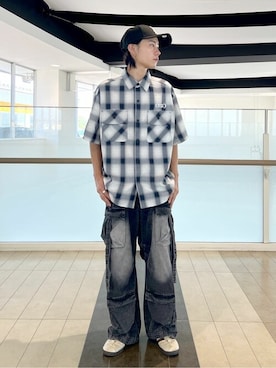 「WEGO（ウィゴー）のアイテム」を使った、WEGOさん（メンズ・172cm）の夏コーディネート