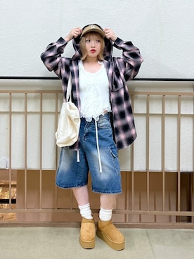「WEGO（ウィゴー）のアイテム」を使った、WEGOさん（レディース・151cm）の秋コーディネート