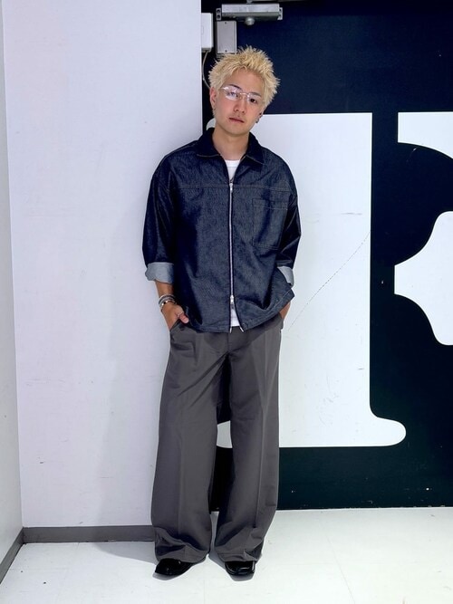 セール】BROWNY/【25年秋冬新作】カラーステッチシャツジャケット