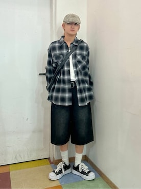 「アイテム（ファッション雑貨）」を使った、WEGOさん（メンズ・172cm）の秋コーディネート
