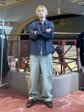 「BROWNY（ブラウニー）のアイテム」を使った、WEGOさん（メンズ・168cm）の秋コーディネート