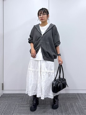 「WEGO（ウィゴー）のアイテム（ハンドバッグ）」を使った、WEGOさん（レディース・157cm）の秋コーディネート