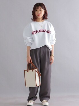 新谷さん（レディース・157cm）の春コーディネート