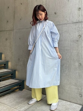 新谷さん（レディース・157cm）の春コーディネート