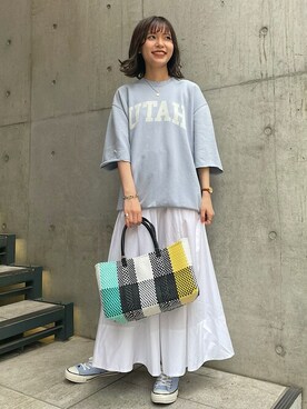 「diminutivo」｜新谷さん（レディース・157cm）の春コーディネート
