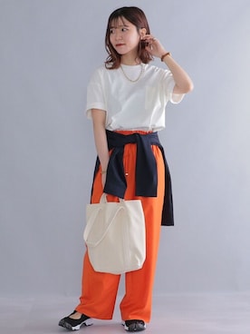 新谷さん（レディース・157cm）の春コーディネート