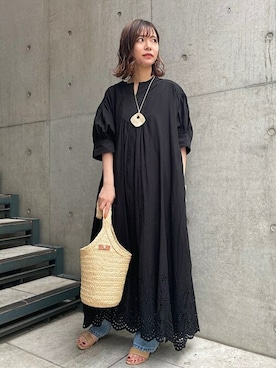 新谷さん（レディース・157cm）の春コーディネート