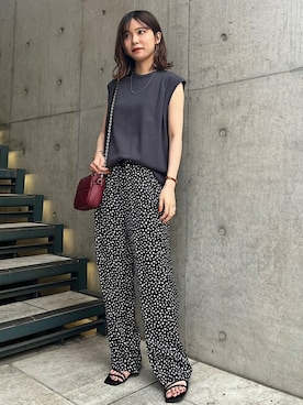 新谷さん（レディース・157cm）の夏コーディネート