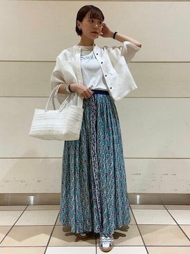 「diminutivo」｜新谷さん（レディース・157cm）の春コーディネート