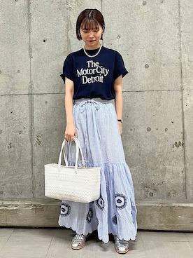 「diminutivo」｜新谷さん（レディース・157cm）の春コーディネート
