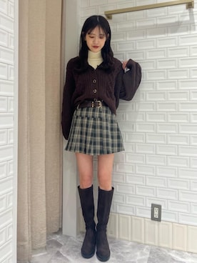 naaatsumi00さん（レディース・162cm）の冬コーディネート