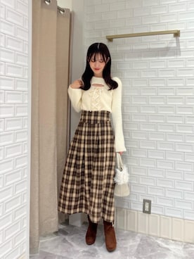 naaatsumi00さん（レディース・162cm）の冬コーディネート