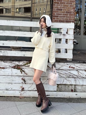 naaatsumi00さん(レディース・162cm)の冬コーディネート