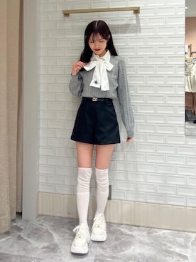 「MAJESTIC LEGON（マジェスティックレゴン）のアイテム」を使った、naaatsumi00さん（レディース・162cm）の冬コーディネート