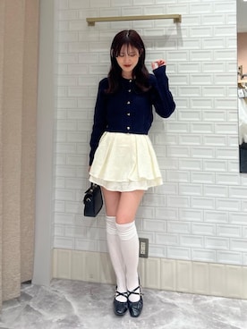 「MAJESTIC LEGON（マジェスティックレゴン）のアイテム」を使った、naaatsumi00さん（レディース・162cm）の冬コーディネート