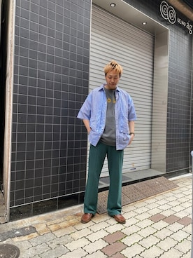 tenkuluさん（メンズ・174cm）の春コーディネート