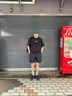 「MANASTASH（マナスタッシュ）のアイテム（レッグウェア）」を使った、tenkuluさん（メンズ・174cm）の春コーディネート