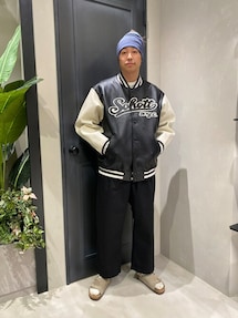 Schott ショット ワッペン スタジャン ブルゾン ジャケット 44サイズ Schott(ショット)のジャケット・アウターアイテム一覧 | Rakuten