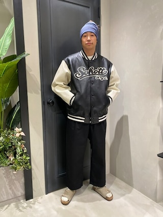 schott（ショット）の「Schott/ショット/FULL LEATHER STADIUM JACKET