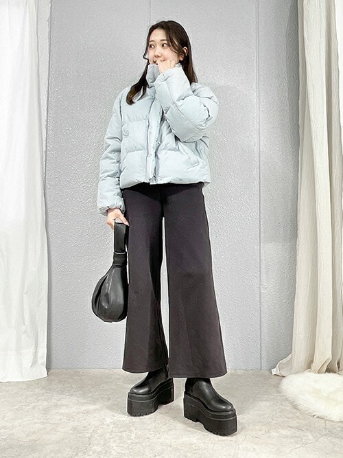 チャンキーウェッジフィットミドルブーツ