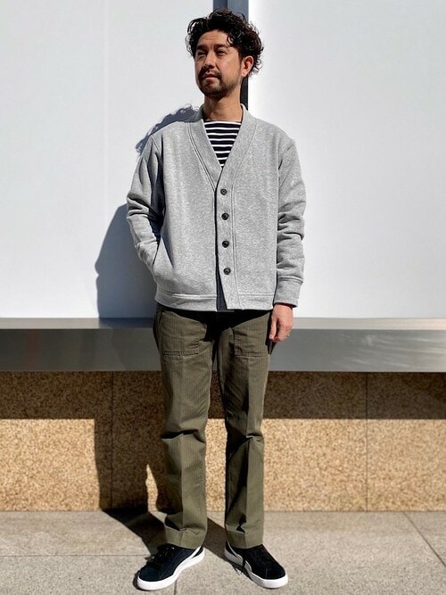 【SHIPS別注】THYARD: SOLOTEX(R) コットン Vネック カーディガン