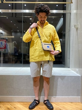 「MADDEN（メデン）のアイテム」を使った、佐藤さん（メンズ・173cm）の春コーディネート