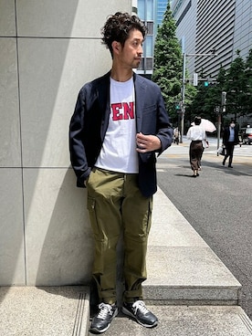 佐藤さん(メンズ・173cm)の春コーディネート