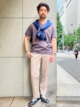 佐藤さん（メンズ・173cm）の夏コーディネート