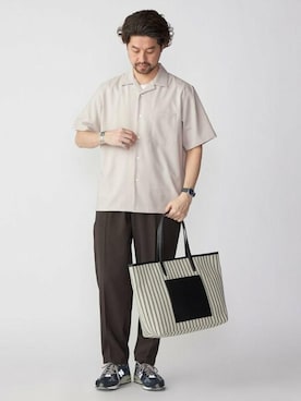 佐藤さん(メンズ・173cm)の夏コーディネート