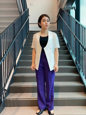 Miyu Shibasakiさん（レディース・161cm）の夏コーディネート