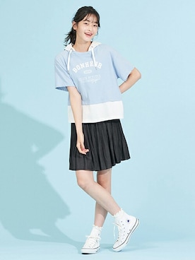 「動物園」｜Lovetoxicさん（キッズ・161cm）の春コーディネート