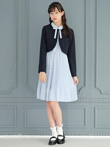 pom ponette junior ジョーゼットプリーツワンピース 20220909162632263_215.jpg