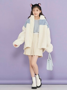 「アイテム（アンサンブル）」を使った、Lovetoxicさん（キッズ・159cm）の秋コーディネート