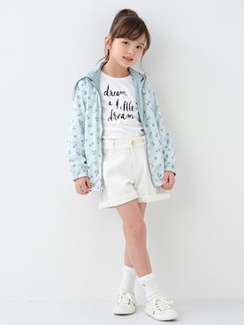 「ウィンドブレーカー」｜「アイテム（ブルゾン）」を使った、Lovetoxicさん（キッズ・118cm）の冬コーディネート