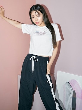 「オフホワイト」｜Lovetoxicさん（キッズ・160cm）の夏コーディネート
