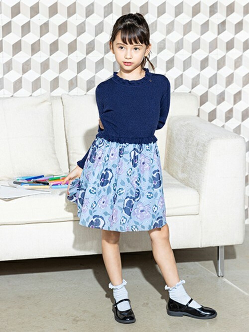 kate spade new york kidsクロスロードドッキングワンピース セール