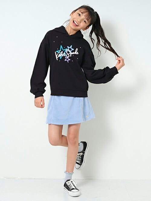 kate spade new york kids 切り替えフーディー　パーカー kate spade new york kids（ケイトスペードニューヨーク）の