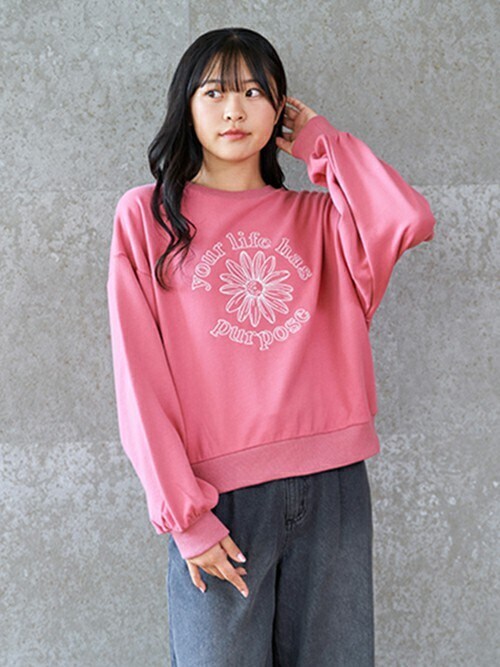 セール】表起毛刺繍スウェット（スウェット）｜LOVETOXIC