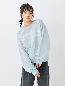 「LOVETOXIC（ラブトキシック）のアイテム」を使った、Lovetoxicさん（キッズ・150cm）の冬コーディネート