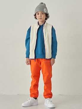 「minimal（ミニマル）のアイテム」を使った、Lovetoxicさん（キッズ・122cm）の秋コーディネート