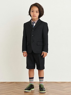 「Paul Smith JUNIOR（ポールスミスジュニア）のアイテム」を使った、Lovetoxicさん（キッズ・108cm）の冬コーディネート