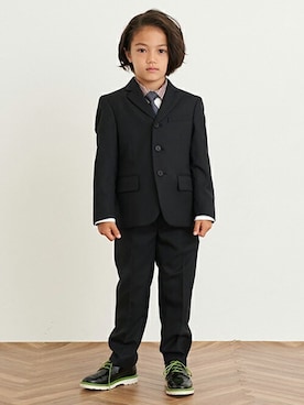 「Paul Smith JUNIOR（ポールスミスジュニア）のアイテム」を使った、Lovetoxicさん（キッズ・108cm）の冬コーディネート