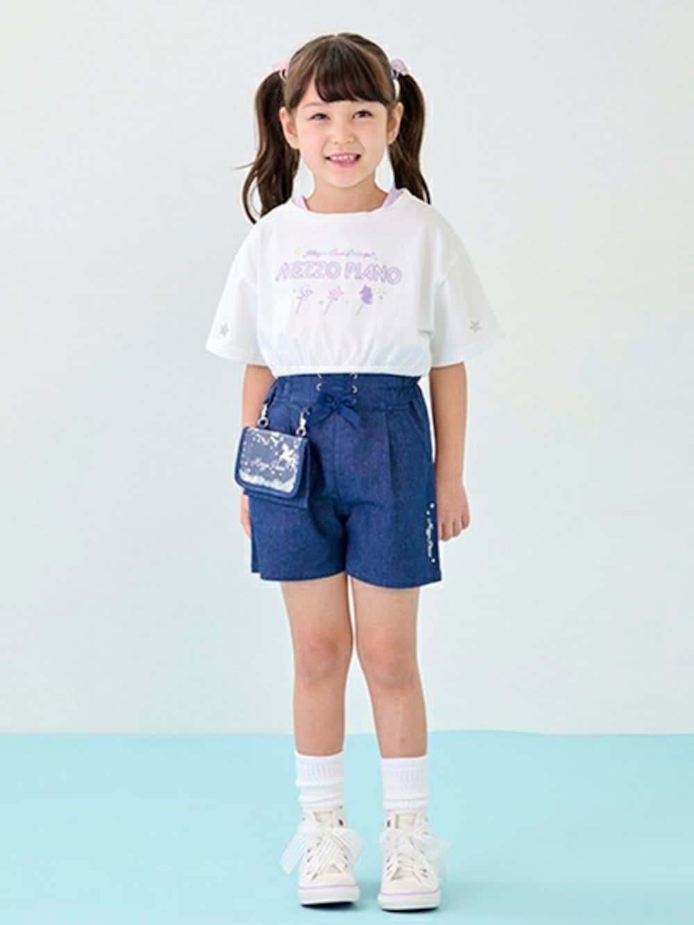 mezzo pianoのデニムパンツを使った人気ファッション