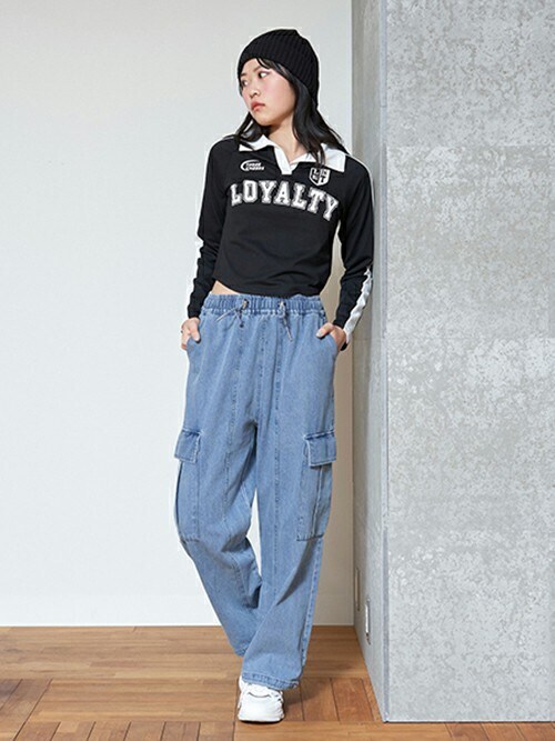 セール】【LTXC】ユニフォーム風Tシャツ（Tシャツ/カットソー